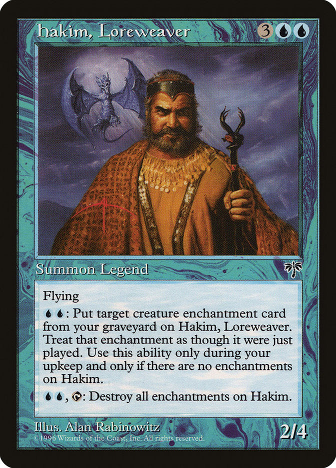 Hakim, Loreweaver [Mirage] | Gate City Games LLC