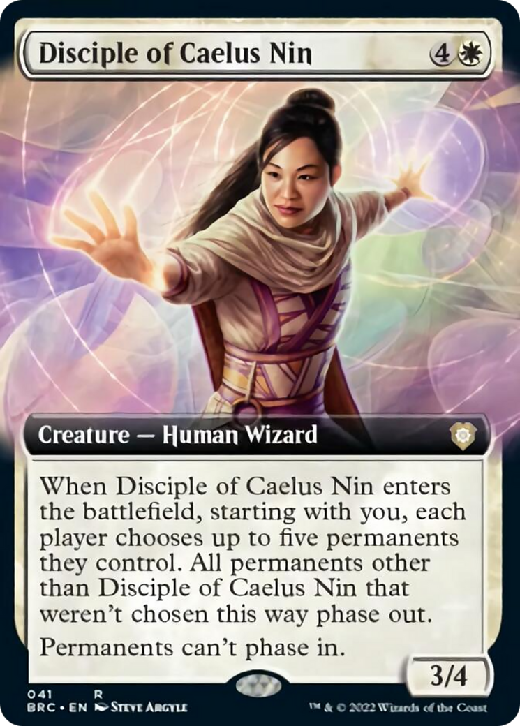 Disciple of Caelus Nin (Extended Art) [The Brothers' War Commander] | Gate City Games LLC