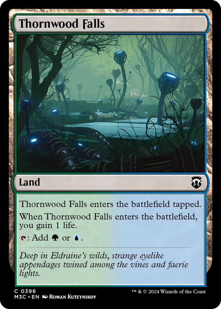 Thornwood Falls (Ripple Foil) [Modern Horizons 3 Commander] | Gate City Games LLC