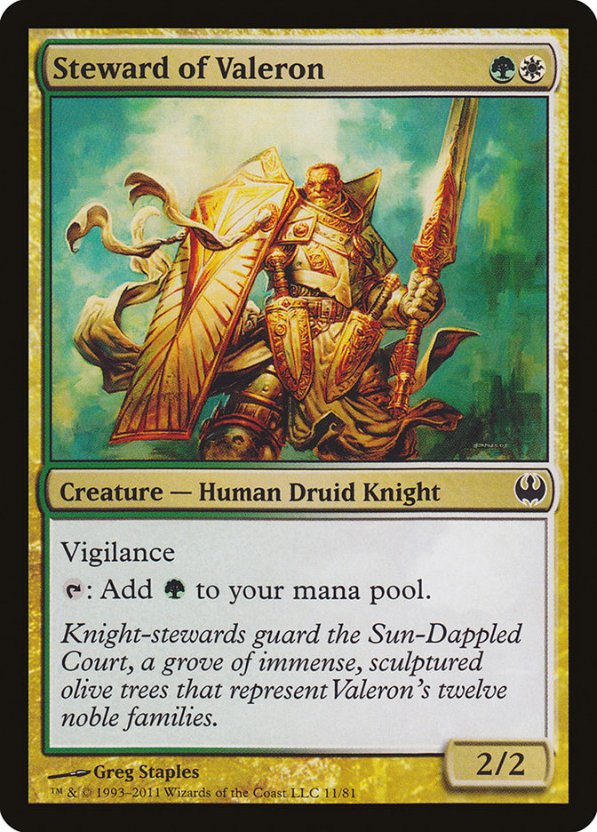 Steward of Valeron [Duel Decks: Knights vs. Dragons] | Gate City Games LLC