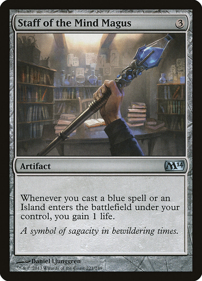 Staff of the Mind Magus [Magic 2014] | Gate City Games LLC
