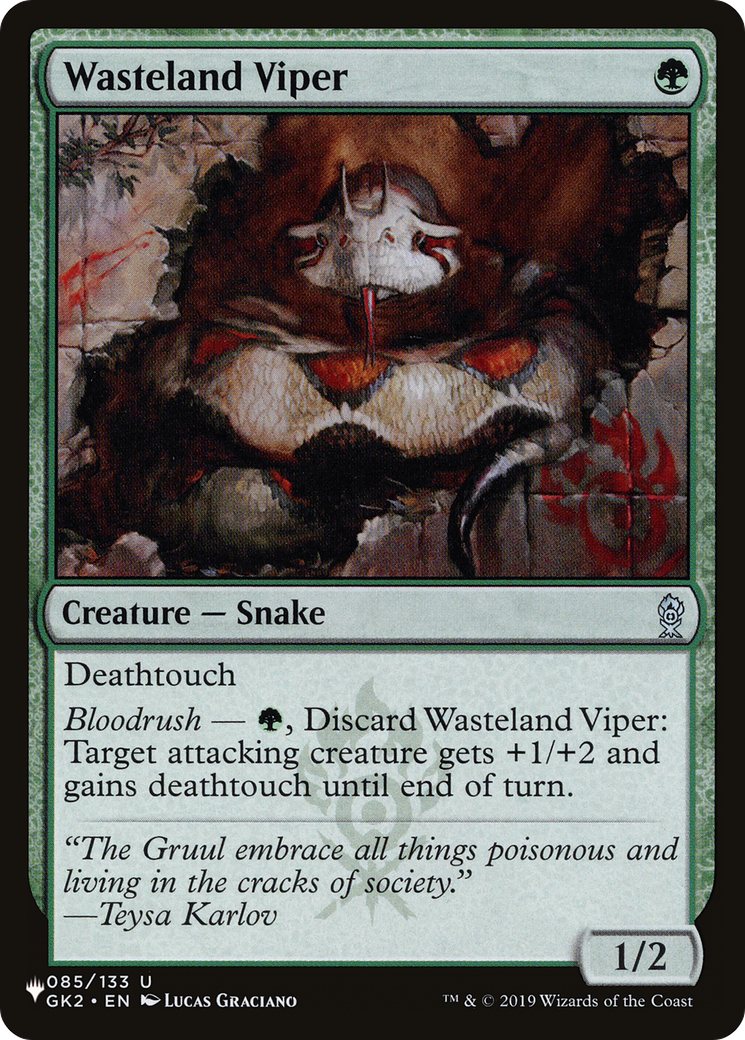 Wasteland Viper [The List Reprints] | Gate City Games LLC