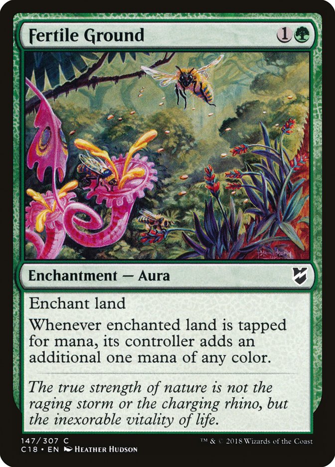 Fertile Ground [Commander 2018] | Gate City Games LLC