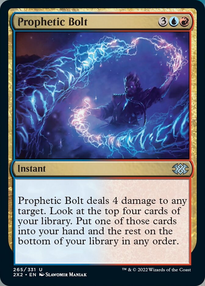 Prophetic Bolt [Double Masters 2022] | Gate City Games LLC