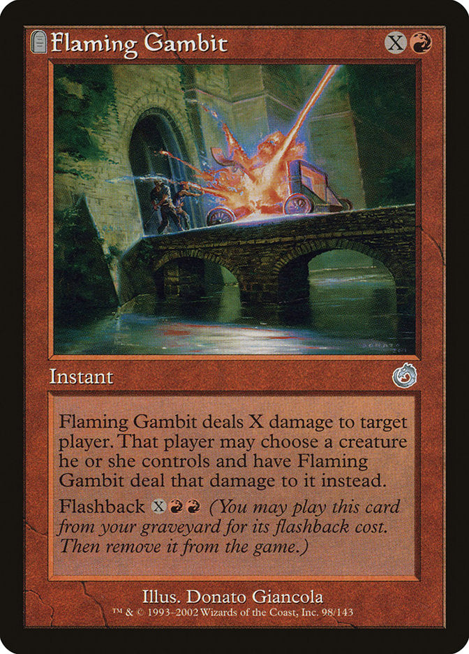 Flaming Gambit [Torment] | Gate City Games LLC