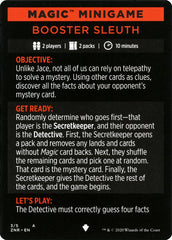 Booster Sleuth (Magic Minigame) [Zendikar Rising Minigame] | Gate City Games LLC