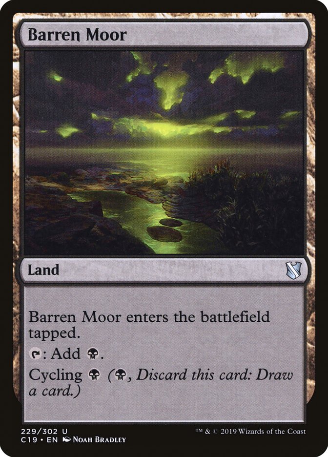 Barren Moor [Commander 2019] | Gate City Games LLC