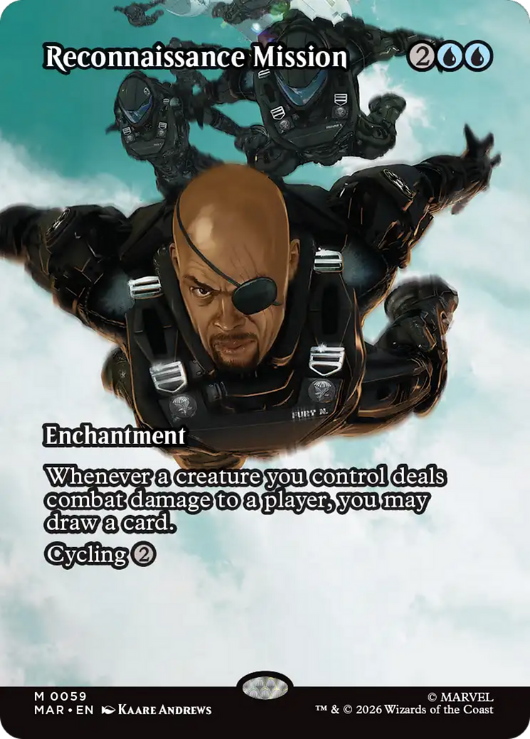 Reconnaissance Mission (Borderless) [Marvel Universe: Eternal-Legal] | Gate City Games LLC