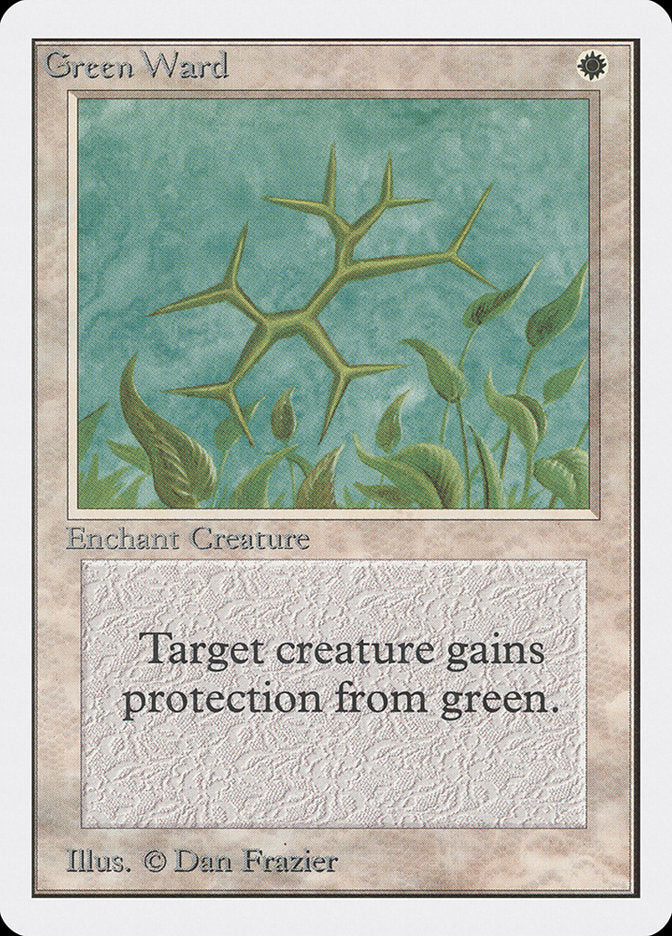 Green Ward [Unlimited Edition] | Gate City Games LLC