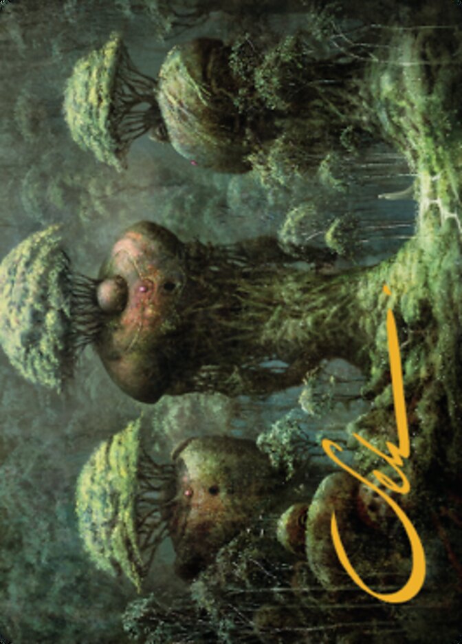 Forest Art Card (Gold-Stamped Signature) [Dominaria United Art Series] | Gate City Games LLC