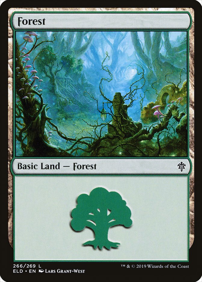 Forest (266) [Throne of Eldraine] | Gate City Games LLC