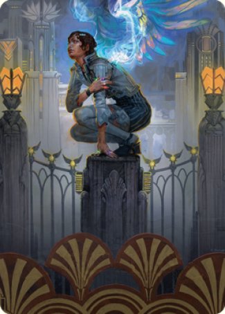Giada, Font of Hope 2 Art Card [Streets of New Capenna Art Series] | Gate City Games LLC