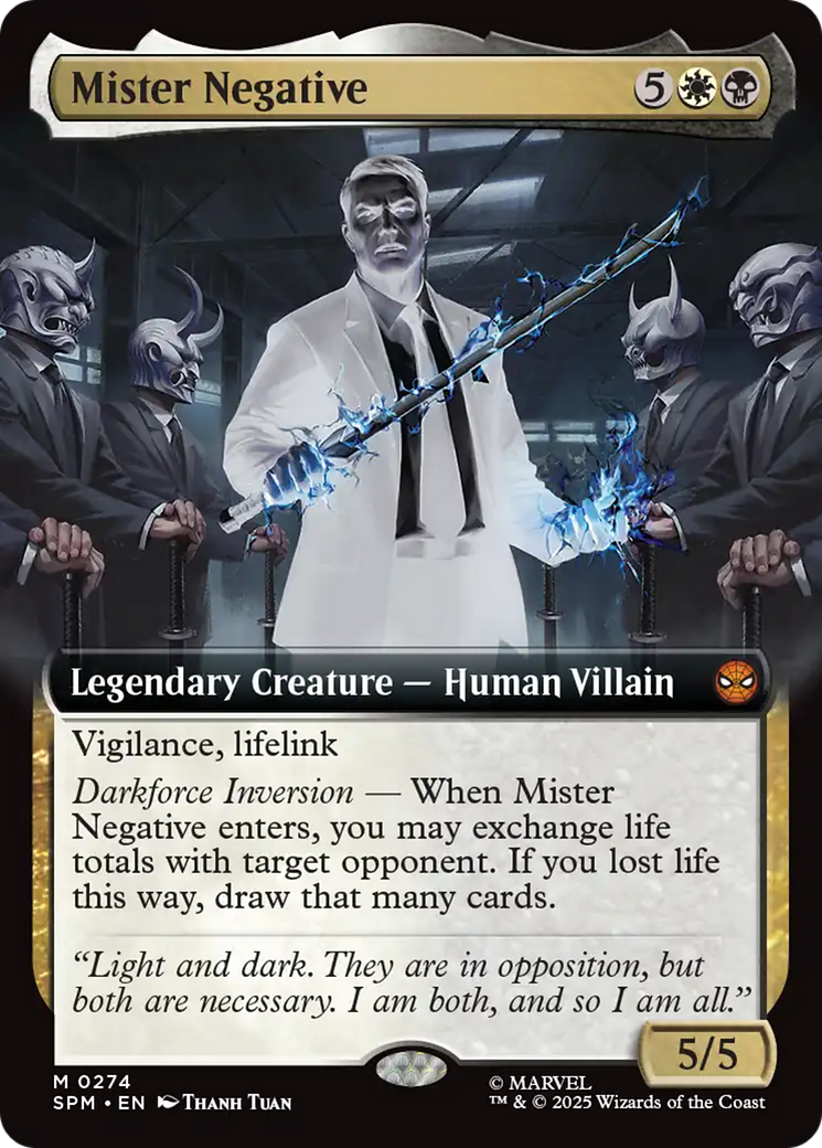Mister Negative (Extended Art) [Marvel's Spider-Man] | Gate City Games LLC