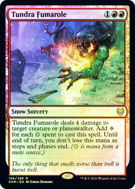 Tundra Fumarole [Kaldheim Prerelease Promos] | Gate City Games LLC