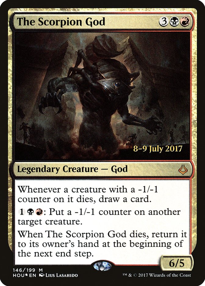 The Scorpion God [Hour of Devastation Prerelease Promos] | Gate City Games LLC