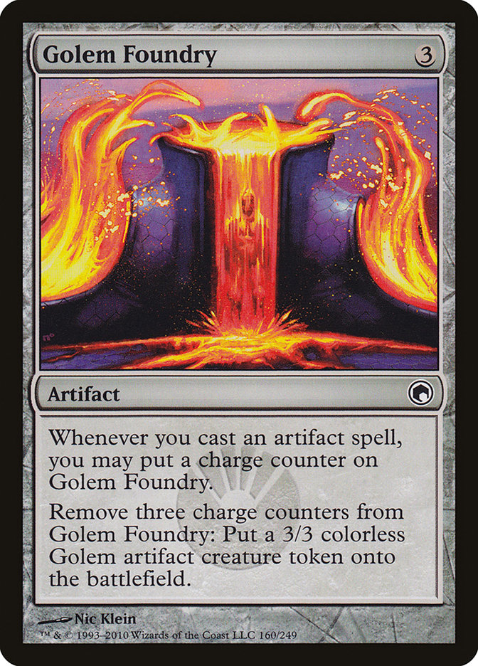 Golem Foundry [Scars of Mirrodin] | Gate City Games LLC