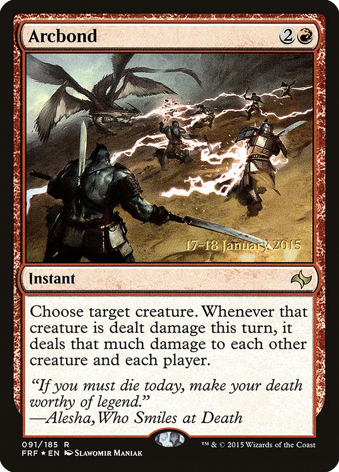 Arcbond [Fate Reforged Prerelease Promos] | Gate City Games LLC