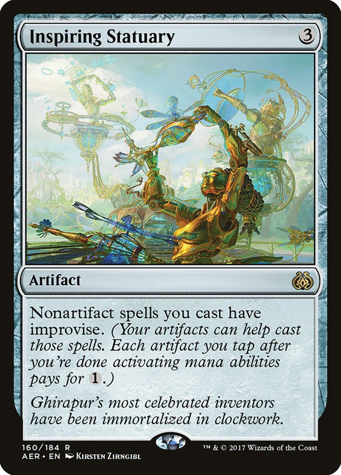 Inspiring Statuary [Aether Revolt] | Gate City Games LLC