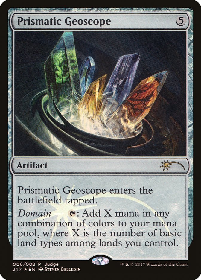 Prismatic Geoscope [Judge Gift Cards 2017] | Gate City Games LLC