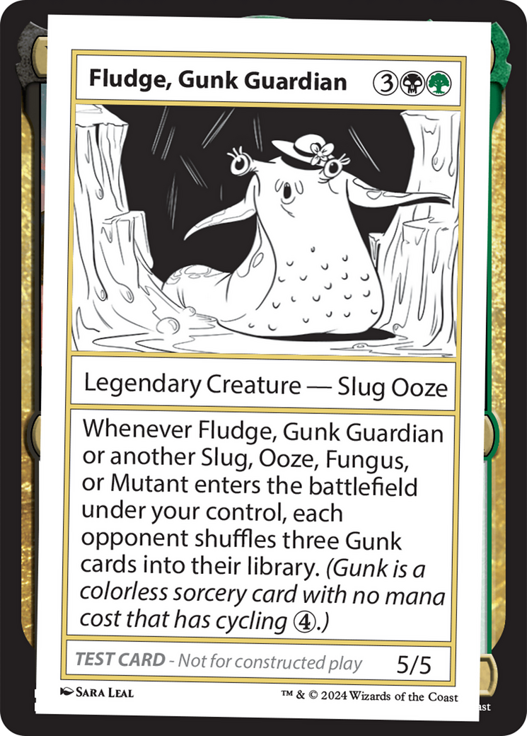 Fludge, Gunk Guardian [Mystery Booster 2 Playtest Cards] | Gate City Games LLC