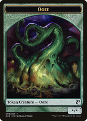 Ooze // Frog Lizard Double-Sided Token [Ravnica Allegiance Guild Kit Tokens] | Gate City Games LLC