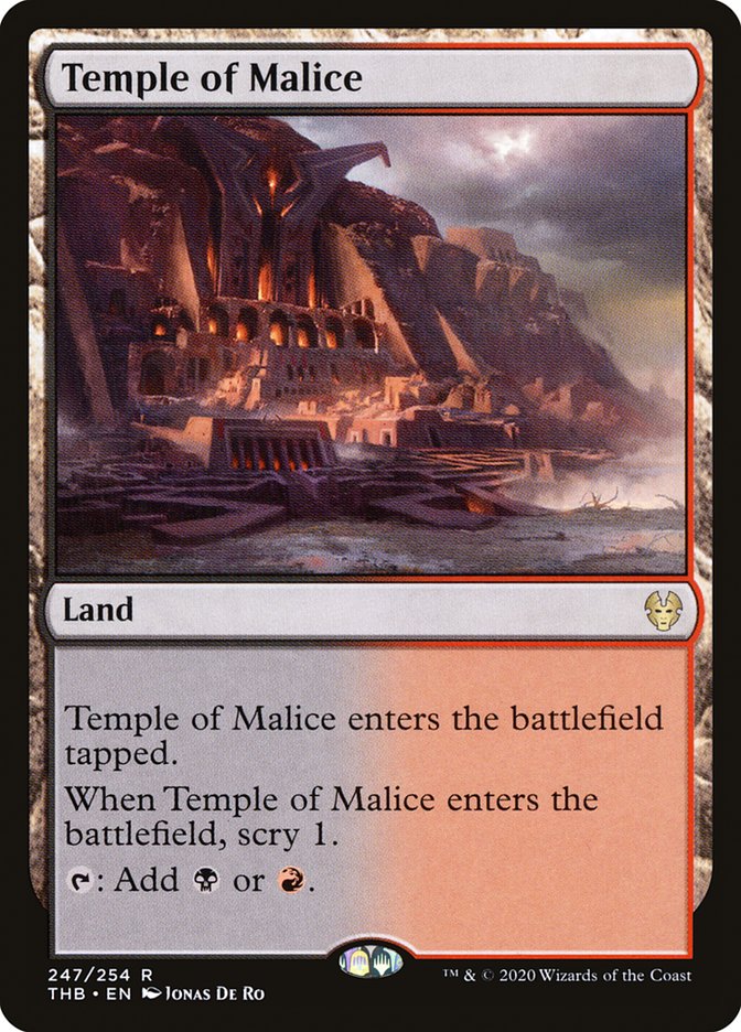 Temple of Malice [Theros Beyond Death] | Gate City Games LLC