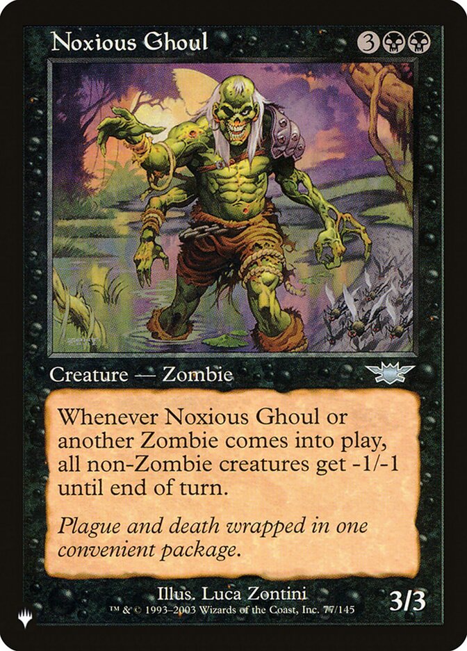 Noxious Ghoul [The List] | Gate City Games LLC
