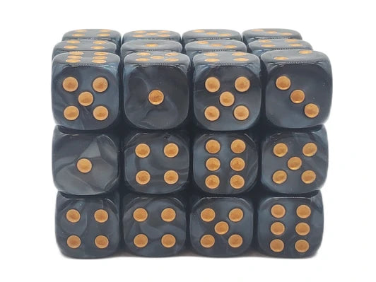 Old School 36ct 12mm D6 Dice Set: Pearl Drop | Gate City Games LLC