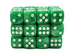 Old School 36ct 12mm D6 Dice Set: Pearl Drop | Gate City Games LLC