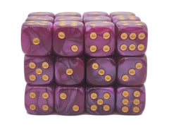 Old School 36ct 12mm D6 Dice Set: Pearl Drop | Gate City Games LLC