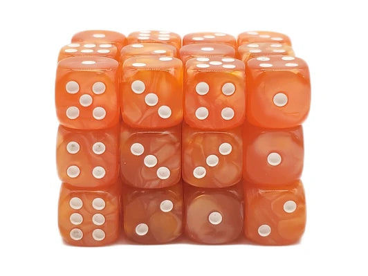 Old School 36ct 12mm D6 Dice Set: Pearl Drop | Gate City Games LLC
