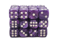 Old School 36ct 12mm D6 Dice Set: Pearl Drop | Gate City Games LLC