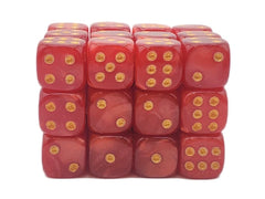 Old School 36ct 12mm D6 Dice Set: Pearl Drop | Gate City Games LLC