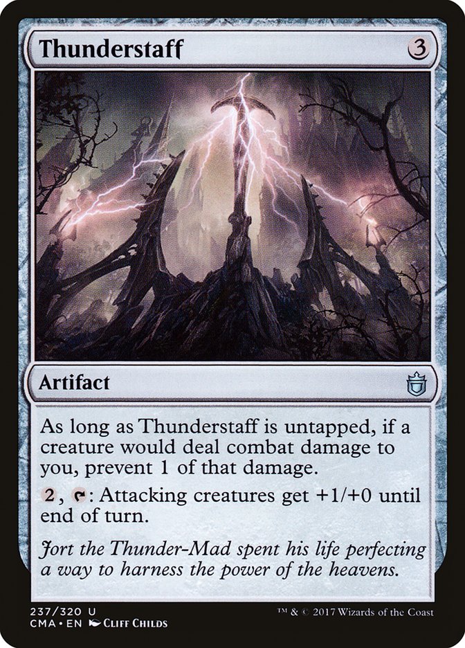 Thunderstaff [Commander Anthology] | Gate City Games LLC