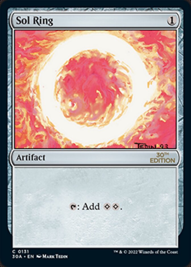 Sol Ring (131) [30th Anniversary Edition] | Gate City Games LLC