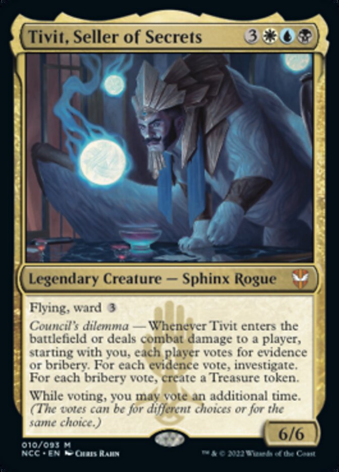 Tivit, Seller of Secrets [Streets of New Capenna Commander] | Gate City Games LLC