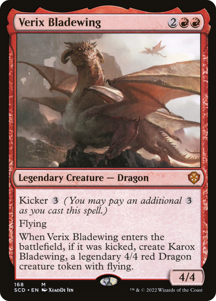 Verix Bladewing [Starter Commander Decks] | Gate City Games LLC