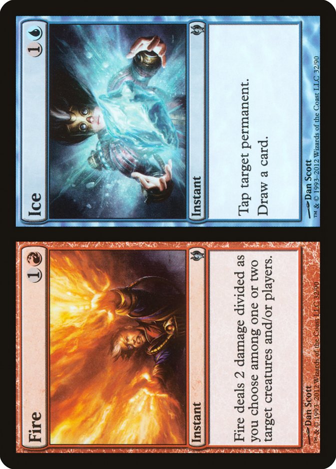 Fire // Ice [Duel Decks: Izzet vs. Golgari] | Gate City Games LLC