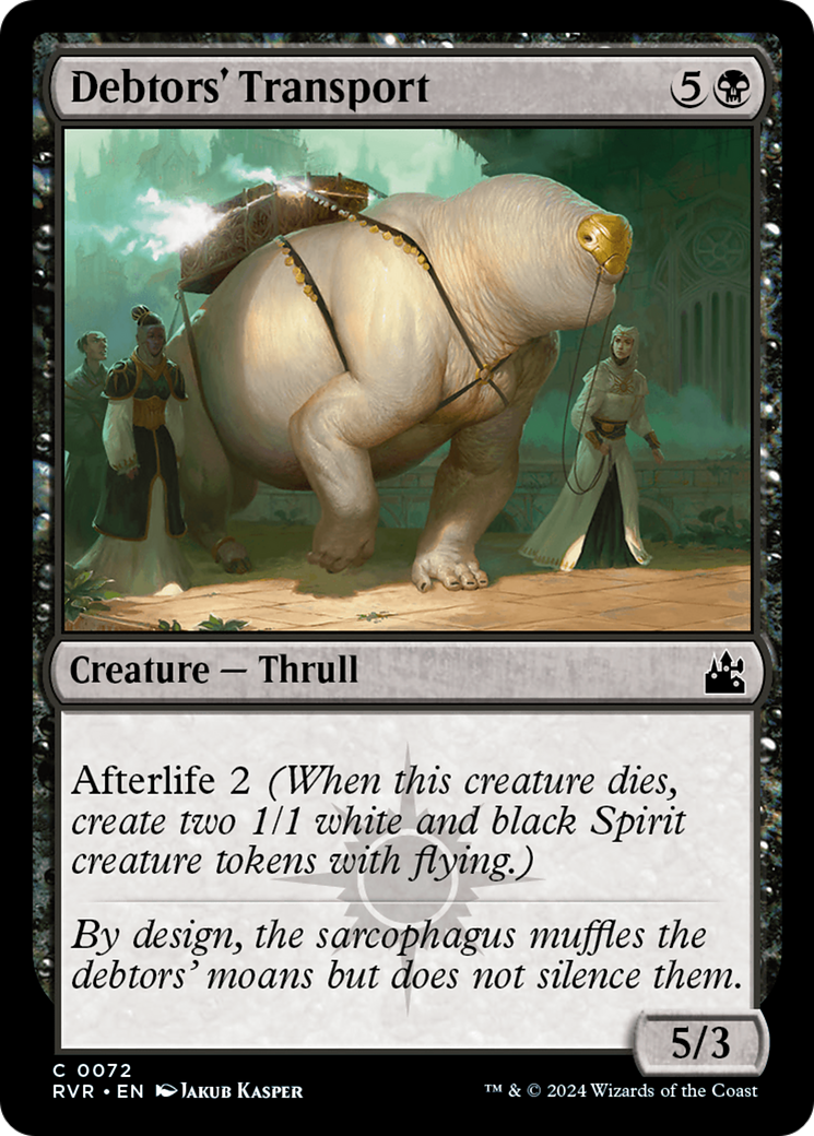 Debtors' Transport [Ravnica Remastered] | Gate City Games LLC