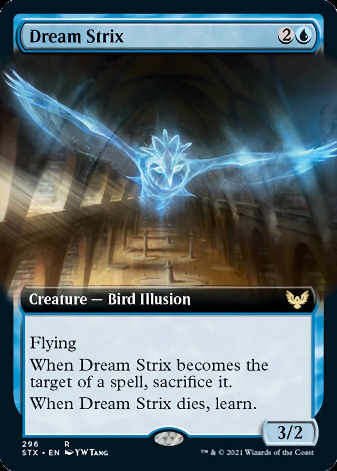 Dream Strix (Extended Art) [Strixhaven: School of Mages] | Gate City Games LLC