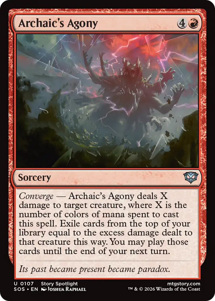Archaic's Agony [Secrets of Strixhaven] | Gate City Games LLC