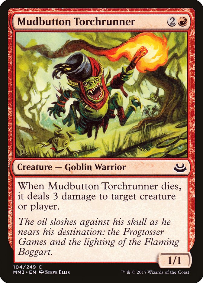 Mudbutton Torchrunner [Modern Masters 2017] | Gate City Games LLC