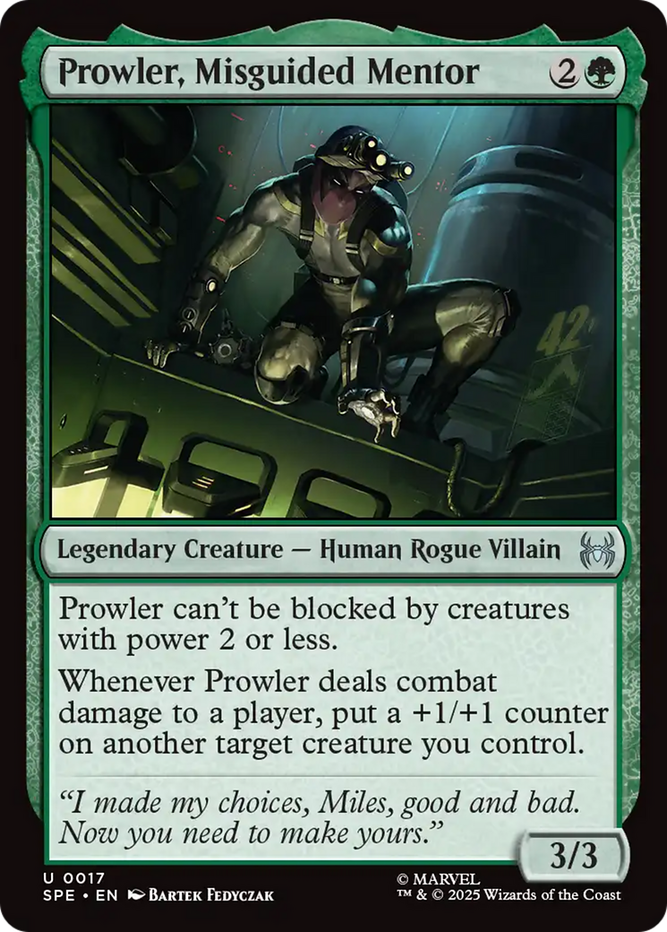 Prowler, Misguided Mentor [Marvel's Spider-Man: Eternal-Legal] | Gate City Games LLC