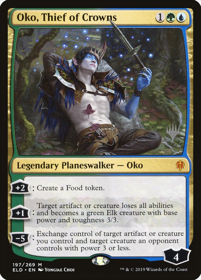 Oko, Thief of Crowns (Promo Pack) [Throne of Eldraine Promos] | Gate City Games LLC