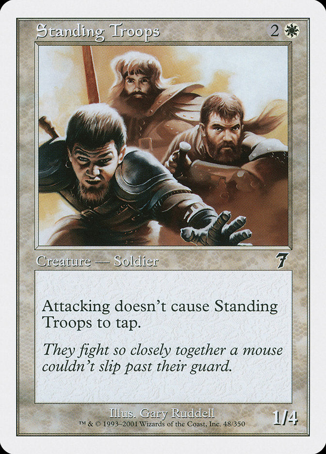 Standing Troops [Seventh Edition] | Gate City Games LLC