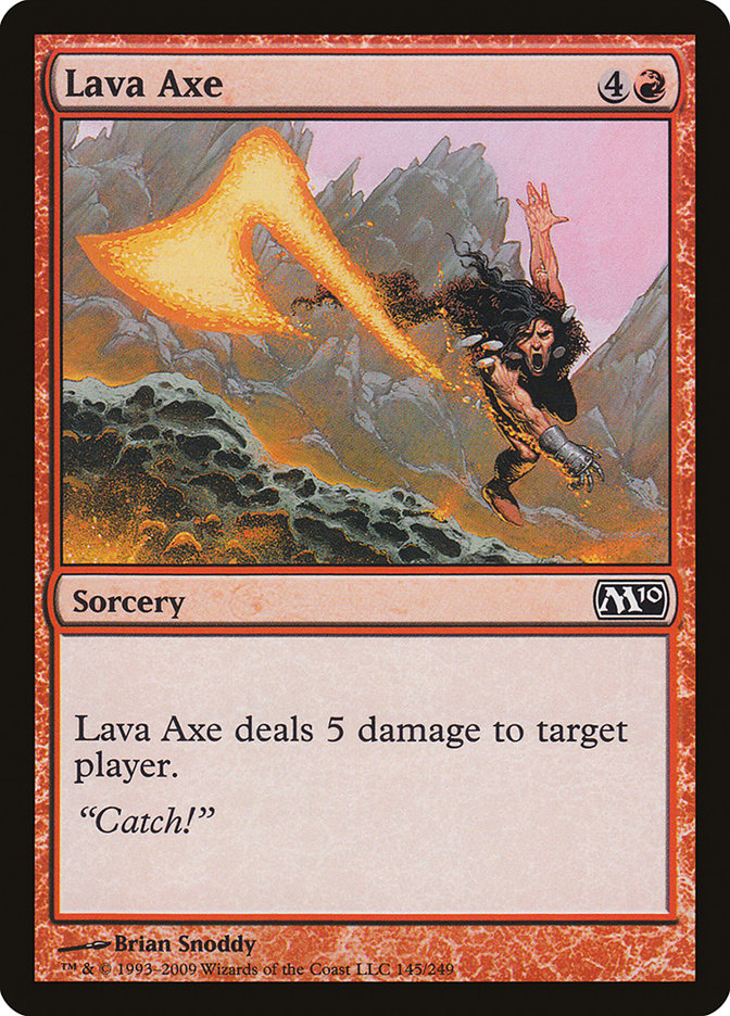 Lava Axe [Magic 2010] | Gate City Games LLC