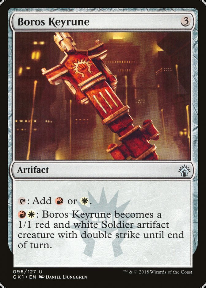 Boros Keyrune [Guilds of Ravnica Guild Kit] | Gate City Games LLC