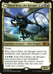 Nicol Bolas, the Ravager // Nicol Bolas, the Arisen [Core Set 2019 Prerelease Promos] | Gate City Games LLC
