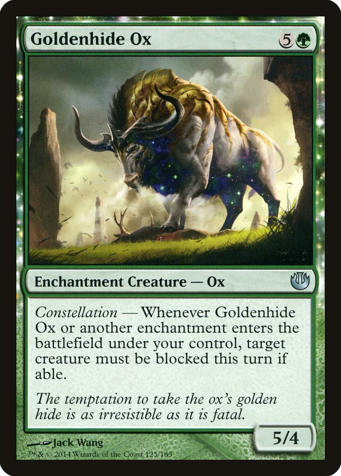 Goldenhide Ox [Journey into Nyx] | Gate City Games LLC