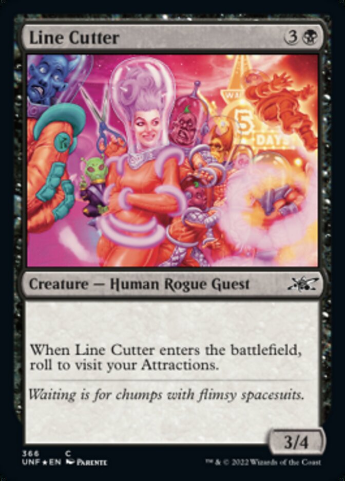 Line Cutter (Galaxy Foil) [Unfinity] | Gate City Games LLC